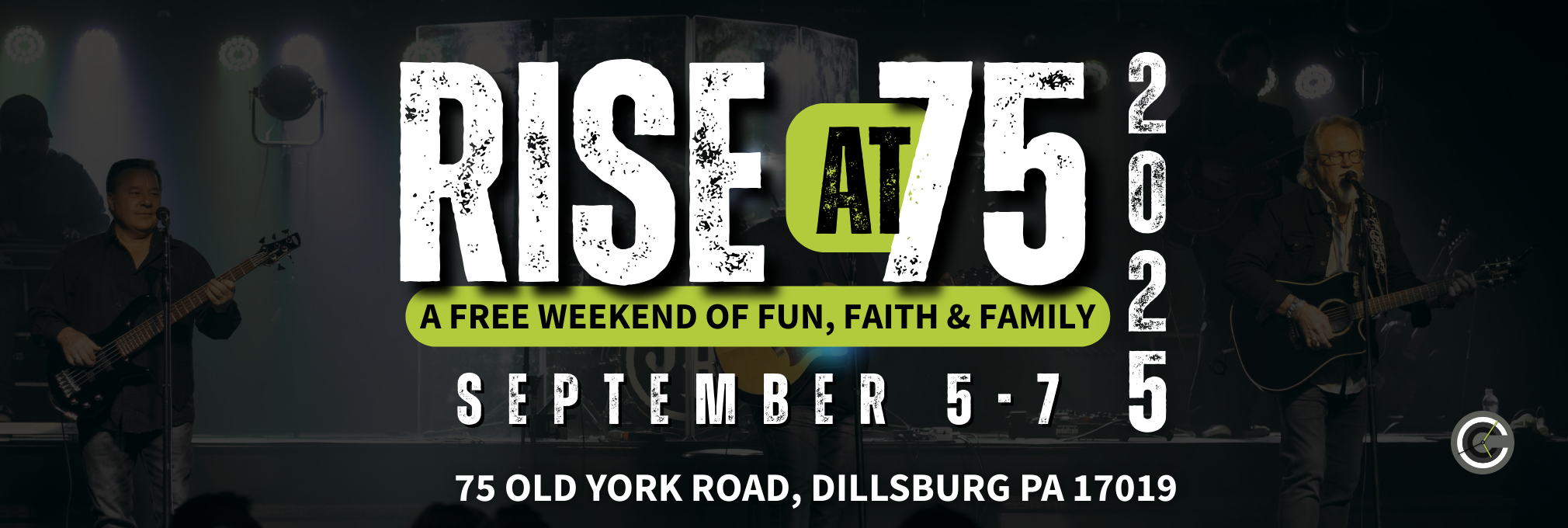 RISE at 75 Event Banner